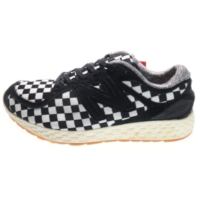 ×NONNATIVE FRESH FOAM ZANTE ML ノンネイティブ フレッシュ フォーム ザンテ フラッグチェック ローカットスニーカー US8.5/26.5cm MLZANTNN Sランク