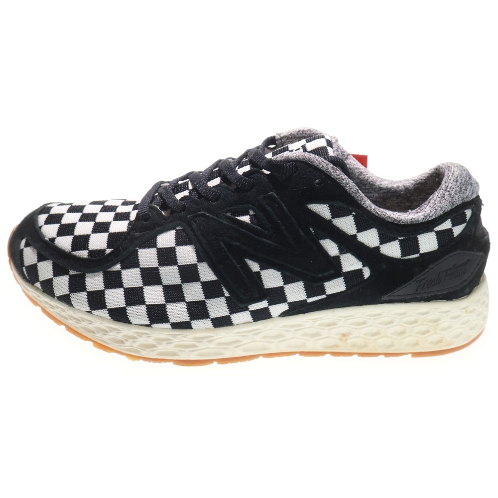 ×NONNATIVE FRESH FOAM ZANTE ML ノンネイティブ フレッシュ フォーム ザンテ フラッグチェック ローカットスニーカー US8.5/26.5cm MLZANTNN Sランク