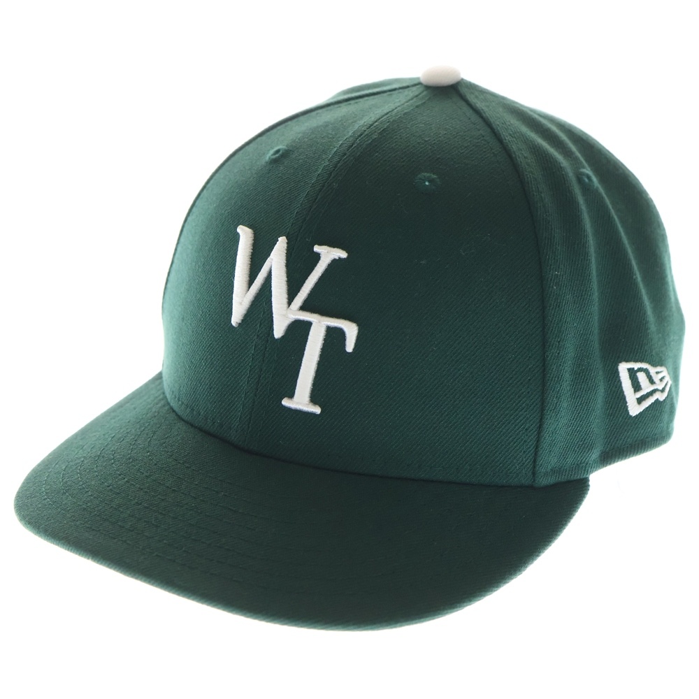 ×NEWERA 59FIFTY LOW PROFILE CAP POLY TWILL LEAGUE GREEN ニューエラ ロープロファイル ポリ ツイル リーグ キャップ グリーン 241NENED-HT01 Bランク