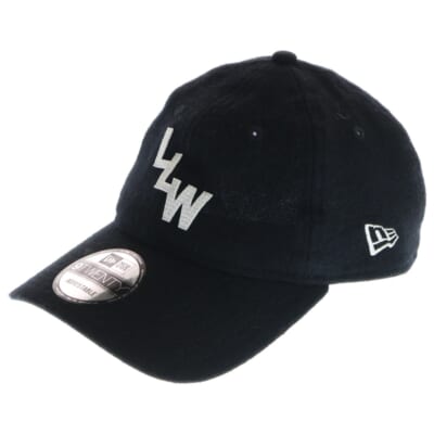 ×NEWERA 9TWENTY CAP WOPL FLANNEL BLACK ニューエラ ナイントゥエンティー ウール ポリ フランネル キャップ 帽子 242NENED-HT01 Bランク