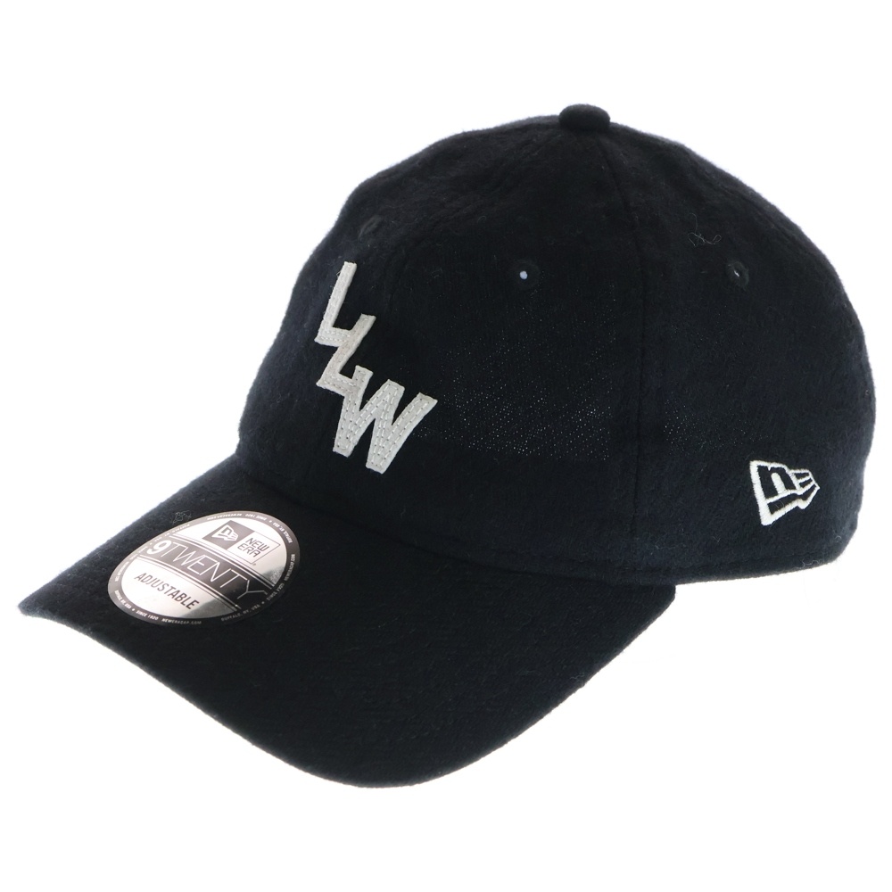 ×NEWERA 9TWENTY CAP WOPL FLANNEL BLACK ニューエラ ナイントゥエンティー ウール ポリ フランネル キャップ 帽子 242NENED-HT01 Bランク