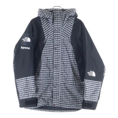 21SS ×THE NORTH FACE Studded Mountain Light Jacket ザノースフェイス スタッズ マウンテンライトジャケット ブラック NP12103I Aランク