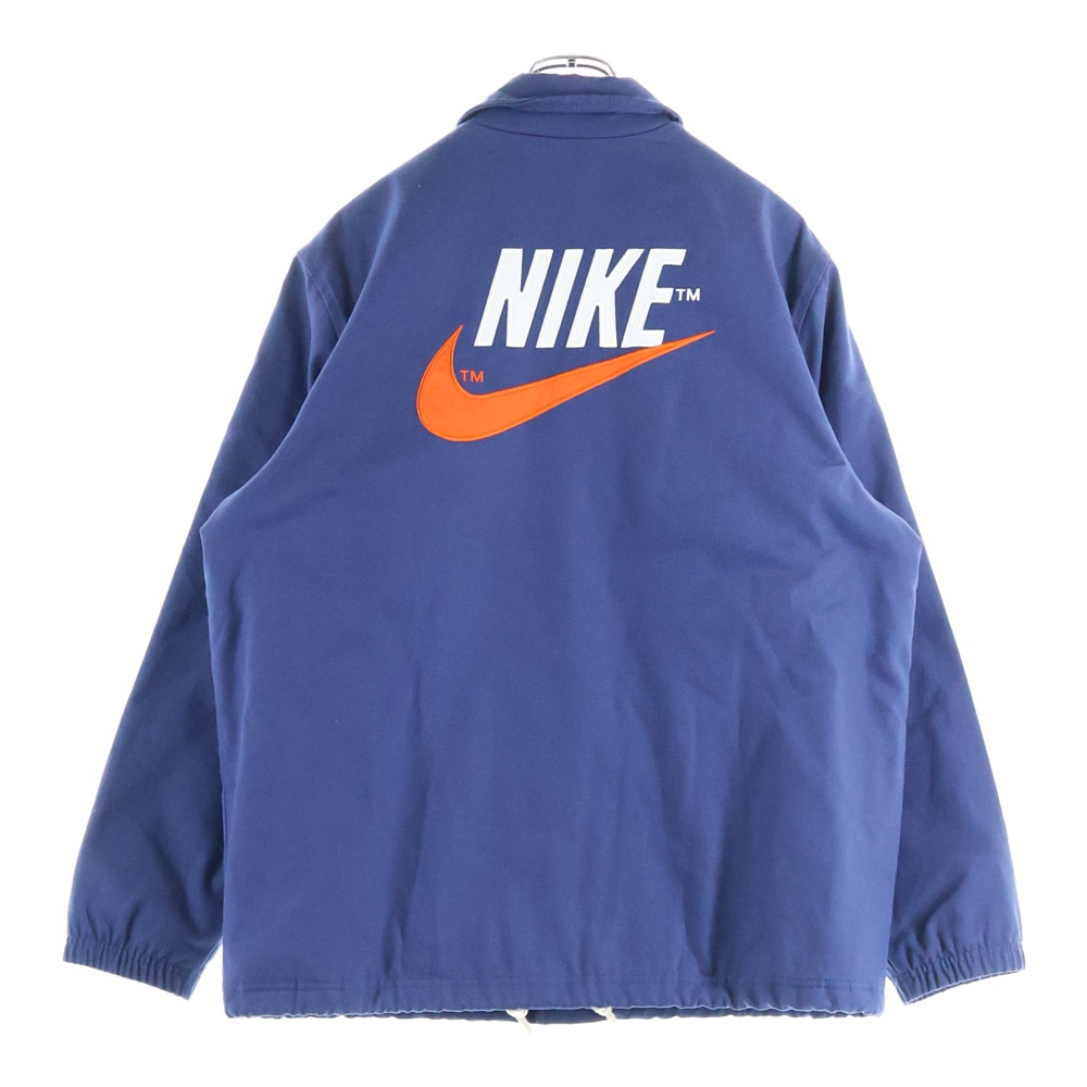 AS M NSW NIKE TREND WC 1 MIDNIGHT NAVY/SAIL バックロゴデザイン コットン コーチジャケット ネイビー DM5276-410 Bランク