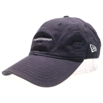 ×NEW ERA 9TWENTY ニューエラ 6パネル キャップ 帽子 ブラック Bランク