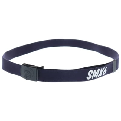 25SS ×SAINT MICHAEL STHD GI BELT セントマイケル ロゴ ガチャベルト ネイビー 251MYSMN-AC01S Aランク