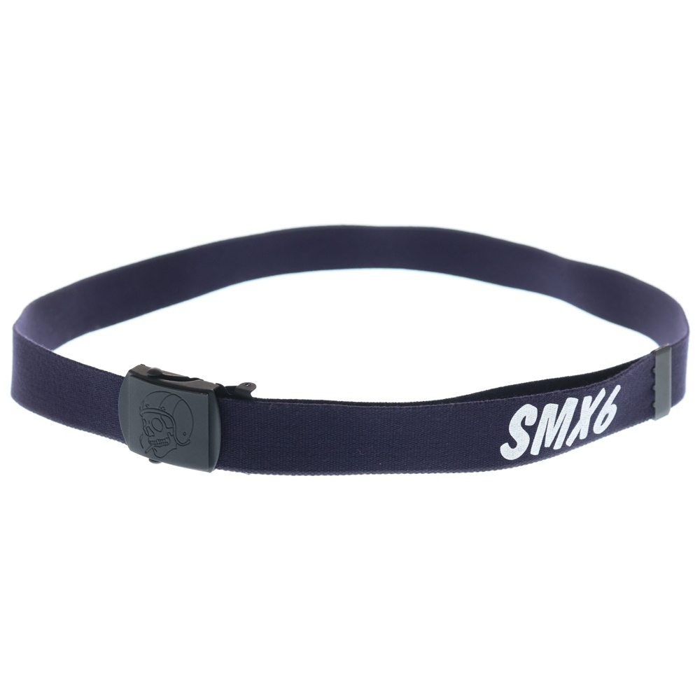 25SS ×SAINT MICHAEL STHD GI BELT セントマイケル ロゴ ガチャベルト ネイビー 251MYSMN-AC01S Aランク