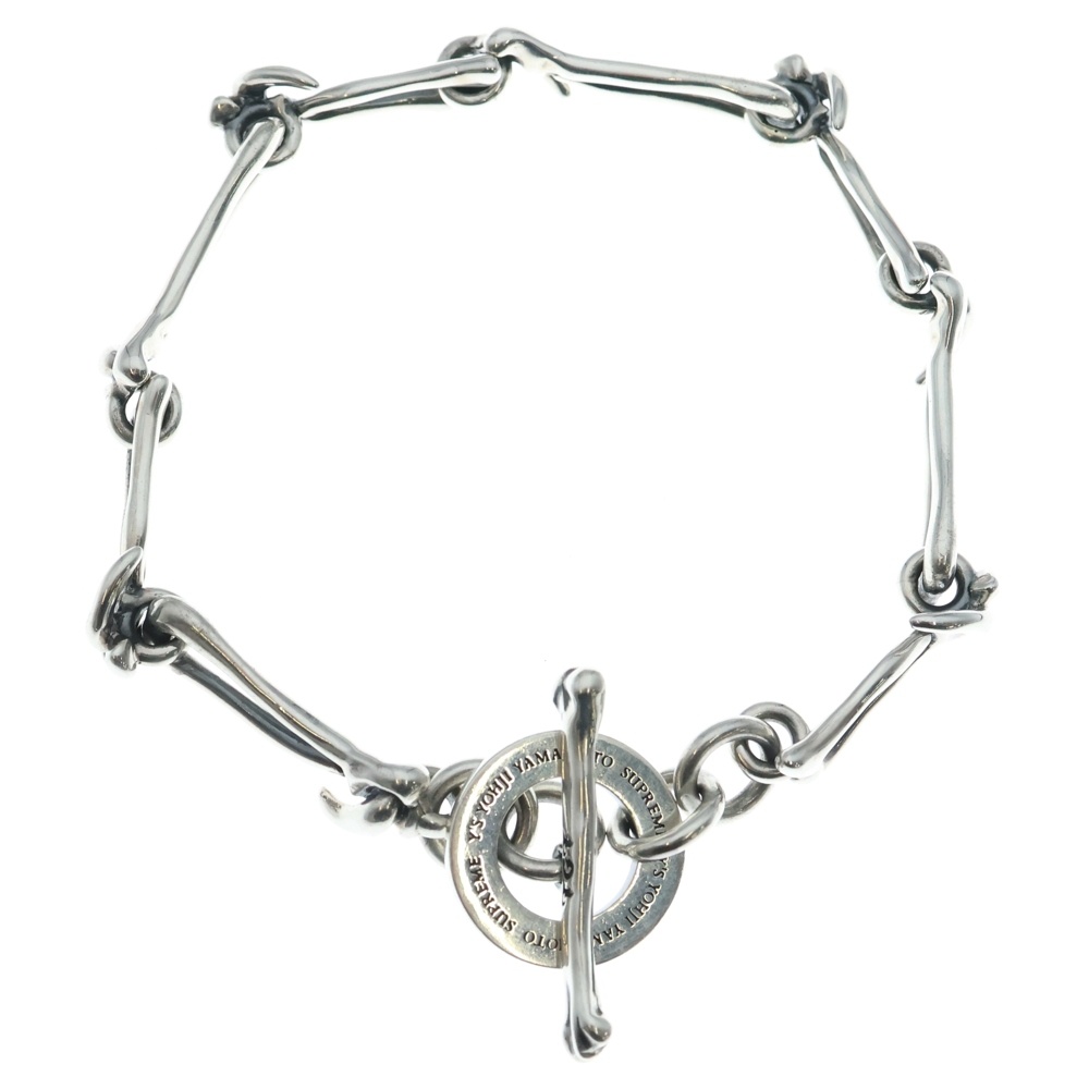 25AW ×Y's by Yohji Yamamoto Silver Bracelet ワイズバイヨウジヤマモト シルバー ブレスレット シルバー Aランク