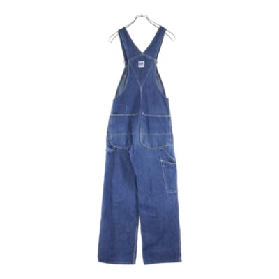 40S VINTAGE ヴィンテージ ハウスタグ デニム オーバーオール サロペット インディゴ Bランク