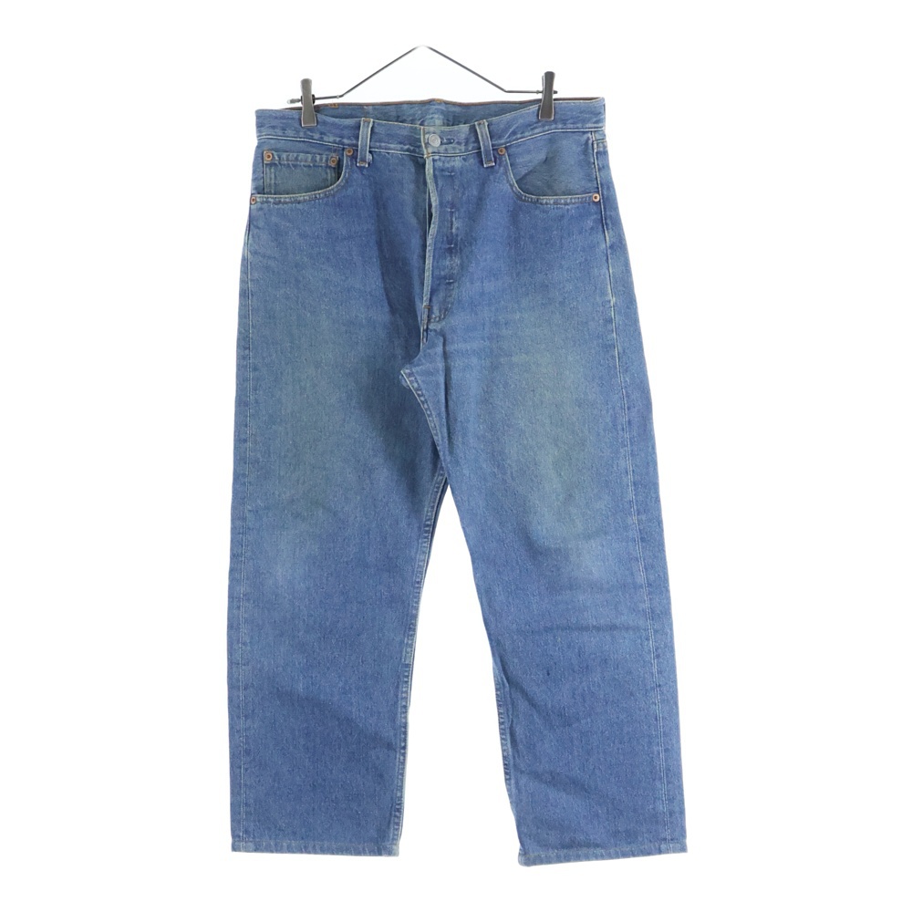 90S VINTAGE 501 USA製 スモールe ボタン裏552 ボタンフライ ヴィンテージ デニムパンツ インディゴ Bランク
