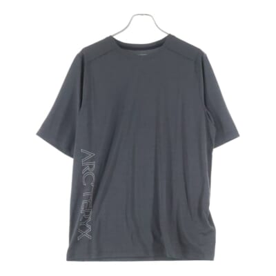 CORMAC DOWNWORD コーマック ダウンワード ロゴプリント 半袖Tシャツ カットソー グレー X000006704 Sランク