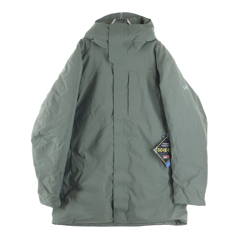 THERME PARKA GORE-TEX サーミーパーカー ゴアテックス フーデッドダウンジャケット カーキ X000006696 Sランク