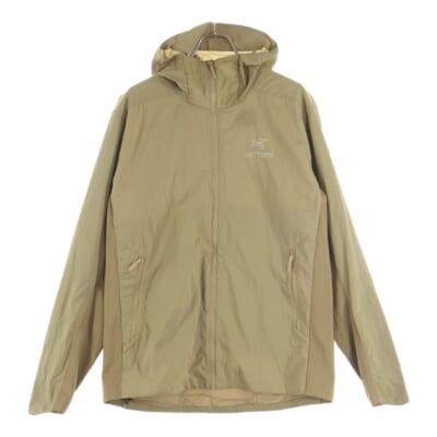 ATOM SL HOODY アトムエスエル フーデッドナイロンジャケット ブラウン X000005409 Aランク