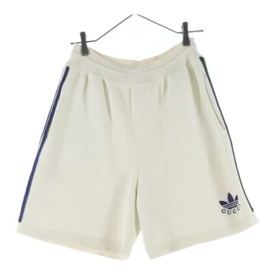 ×adidas アディダス サイドライン ショーツ ハーフパンツ ホワイト 700480 XKCIF Bランク