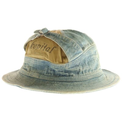 老人と海 デニムバケットハット 帽子 キャップ インディゴ Bランク