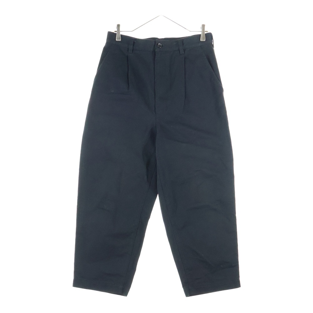 コムデギャルソンオム 20AW AD2020 1タック コットンテーパードパンツ