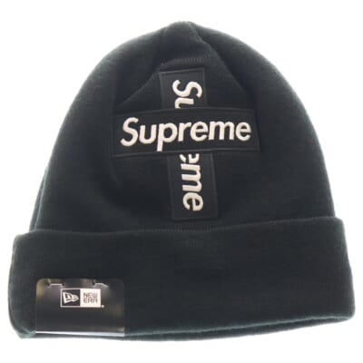 シュプリーム 25AW ×New Era Box Logo Beanie ニューエラ ボックスロゴ