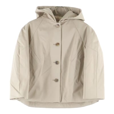 フーデッド 中綿ナイロンジャケット ベージュ 181417 WF250802 Bランク