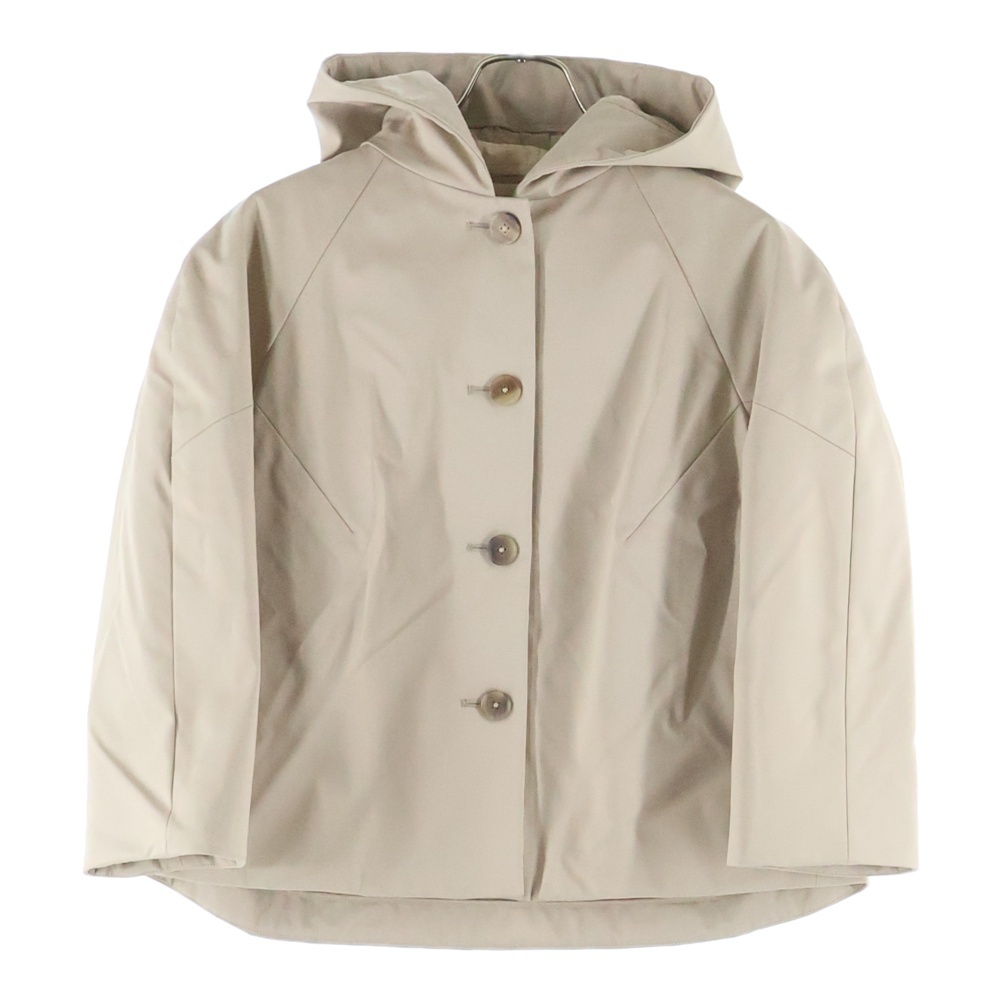フーデッド 中綿ナイロンジャケット ベージュ 181417 WF250802 Bランク