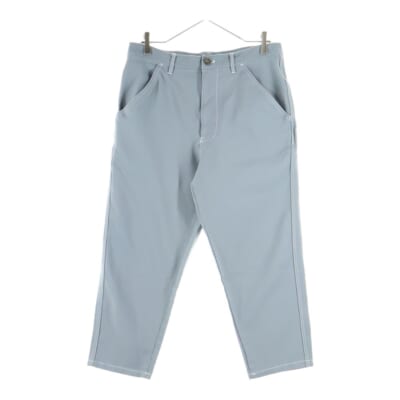 ステッチデザイン ジップフライテーパードパンツ グレー S24155 Bランク