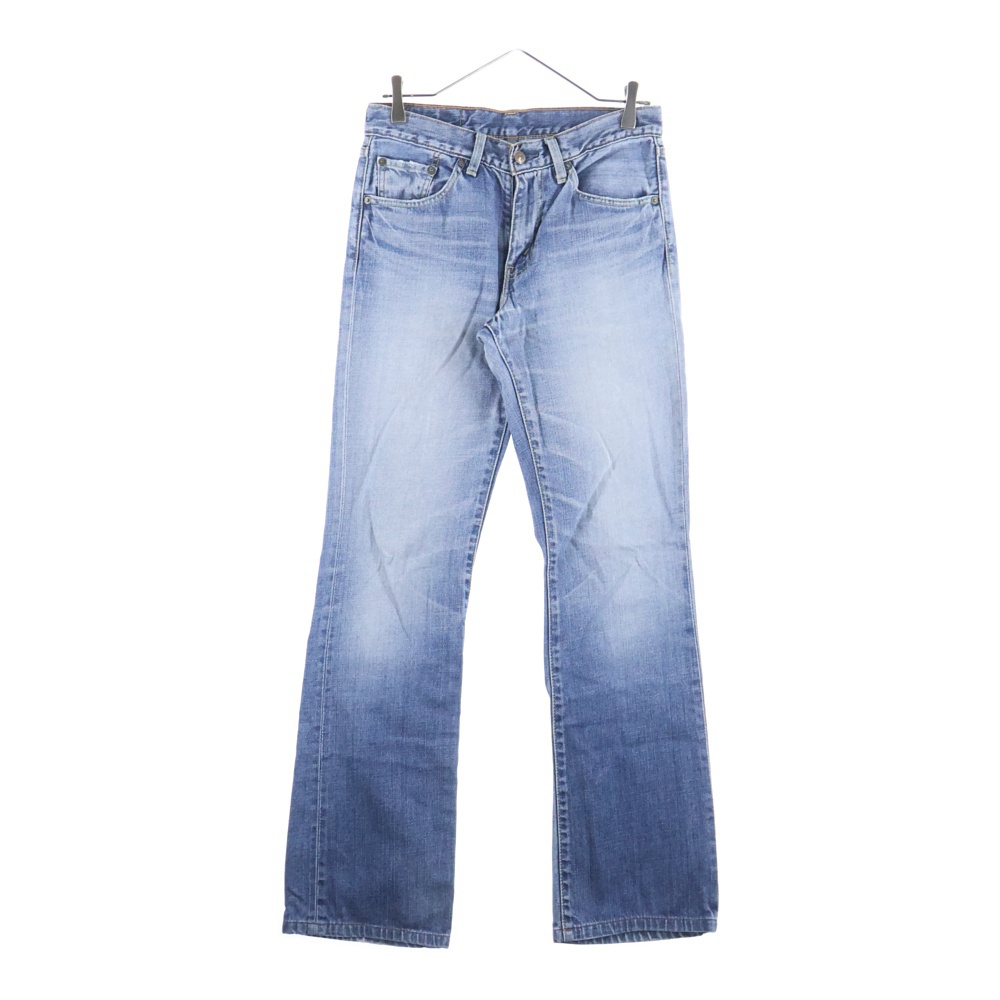 00S 517 ボタン裏V14 スモールe ジップフライ ブーツカット デニムパンツ インディゴ 517-03 Bランク