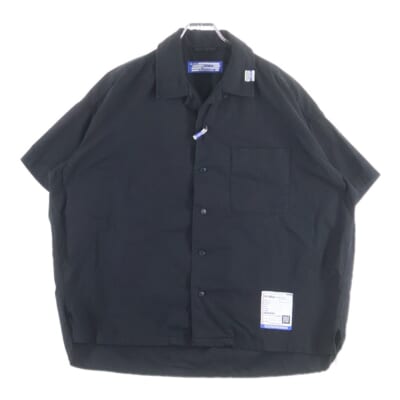 in・stru men-tal S/S SHIRTS オーバーサイズ 半袖シャツ ブラック Bランク