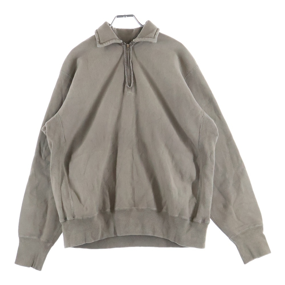 アプレッセ VINTAGE HALF ZIP SWEAT 襟付き ヴィンテージ ハーフジップ 