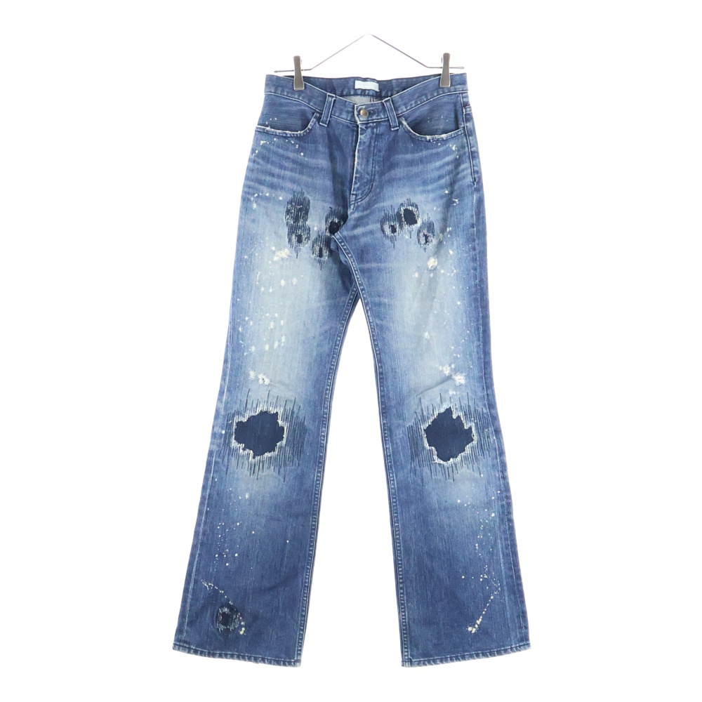 【ワケアリ】ナンバーナイン 01AW グランジデニム オリジナル ナンバーナイン 01AW ARCHIVE STANDARD期 スタンダード期 グランジ