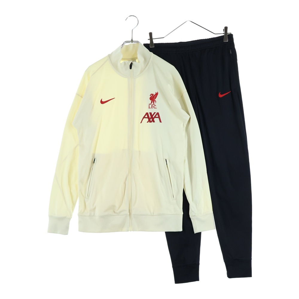 リバプール 24-25 DRI-FIT Strike ドライフィット ストライク トラックスーツジャケット パンツ セットアップ アイボリー/ブラック HJ2167-114 Bランク
