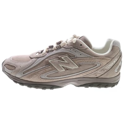 U204LMMA Mushroom ローカットスニーカー US7.5/24.5cm レディース ベージュ Sランク