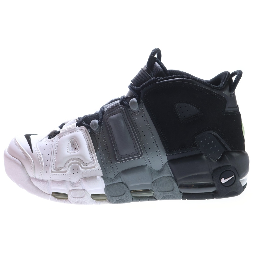 AIR MORE UPTEMPO TRI-COLOR エア モア アップテンポ トライカラー ハイカットスニーカー ブラック/ホワイト US10/28cm 921948-002 Sランク