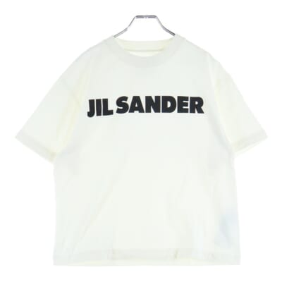 ドロップショルダー ロゴプリント Tシャツ 半袖カットソー ホワイト JSCU707050 Bランク