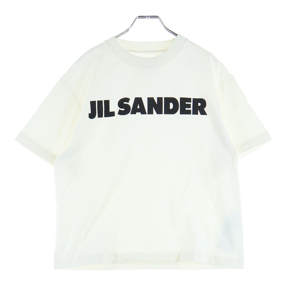 ドロップショルダー ロゴプリント Tシャツ 半袖カットソー ホワイト JSCU707050 Bランク