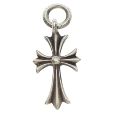 クロムハーツ 1ボールタイニー CHクロス チャーム ペンダント