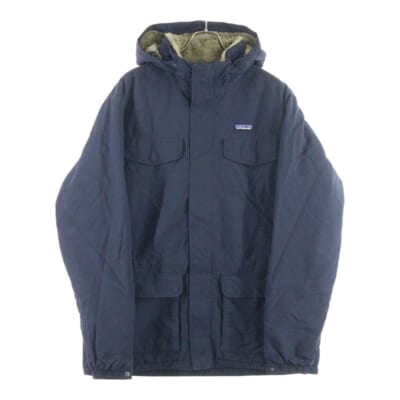19AW ISTHMUS PARKA イスマス ナイロン ジップアップ フーデッド ジャケット ネイビー 27021FA19 Bランク