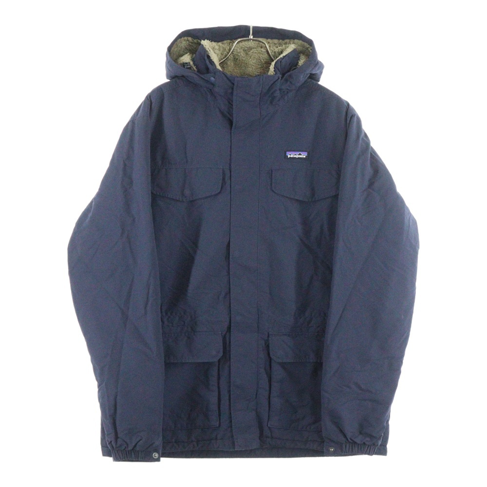 19AW ISTHMUS PARKA イスマス ナイロン ジップアップ フーデッド ジャケット ネイビー 27021FA19 Bランク