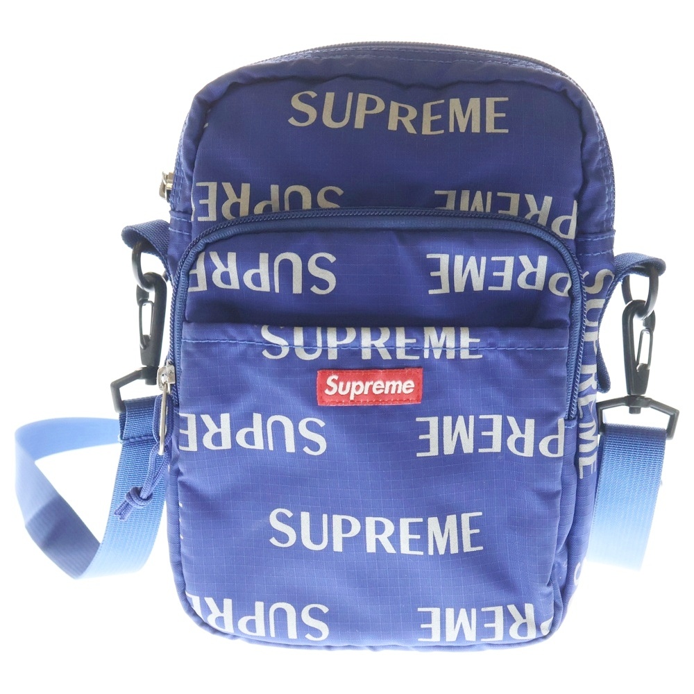 16AW 3M Reflective Repeat Shoulder Bag リフレクティブ リピート ショルダーバッグ ブルー Bランク