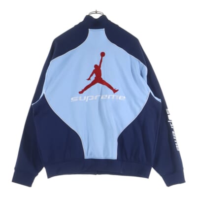 24AW ×NIKE Jordan Tricot Track Jacket ナイキ ジョーダン トリコ トラックジャケット ネイビー/ブルー HF0830-436 Bランク