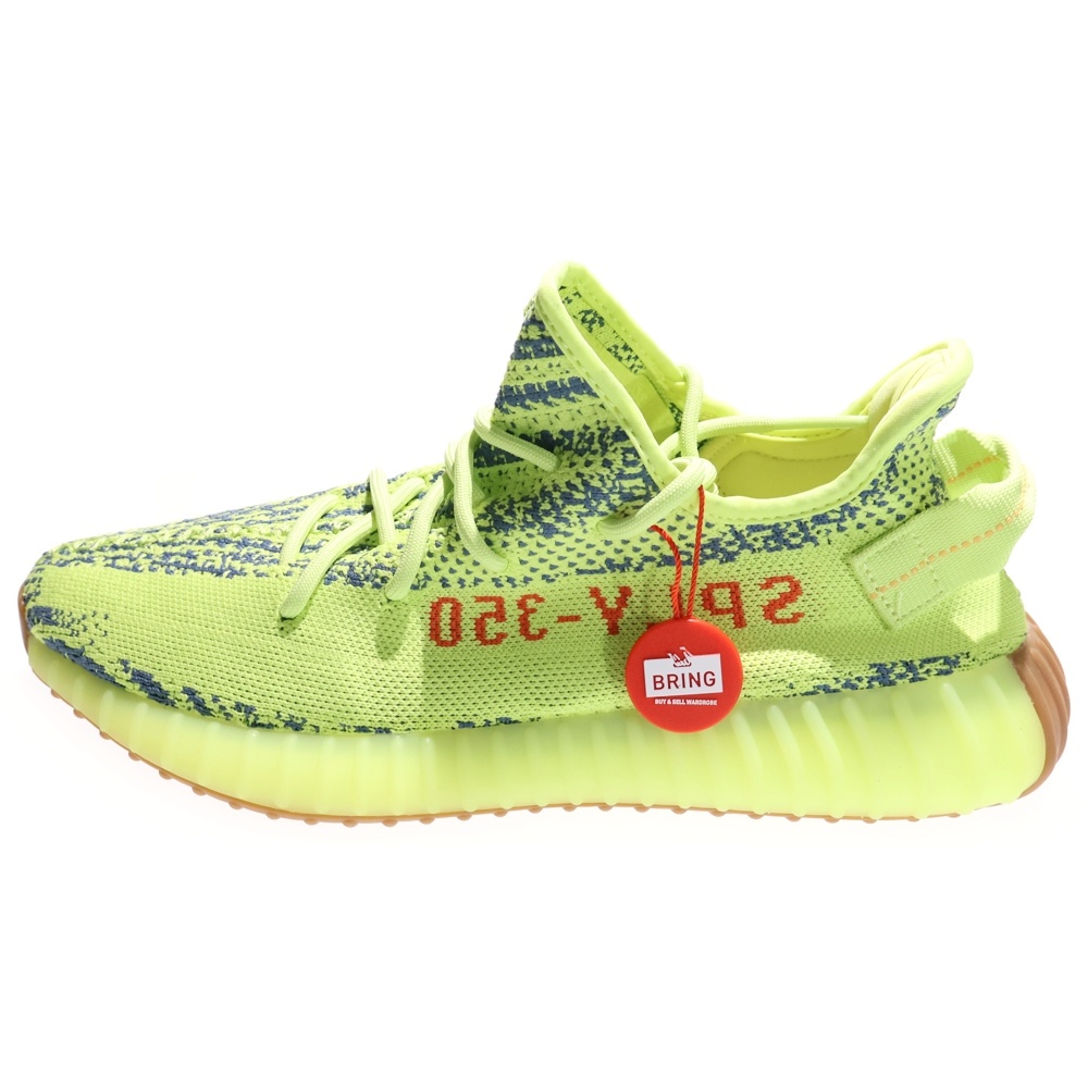 YEEZY BOOST 350 V2 SEMIFROZEN イージーブースト セミフローズン ローカットスニーカー イエロー US10/28cm B37572 Sランク