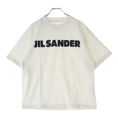 ロゴプリント クルーネック半袖Tシャツカットソー ホワイト J02GC0001 J45148 Bランク