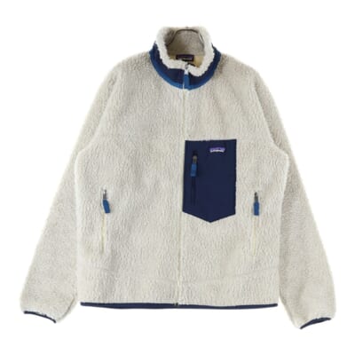 23AW CLASSICIC RETRO X JACKET ボア クラシック レトロ フリースジャケット ホワイト 23056FA23 Bランク