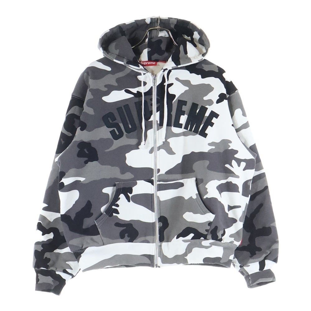 シュプリーム 24AW Arc Thermal Lined Zip Up Hooded Sweatshirt Snow