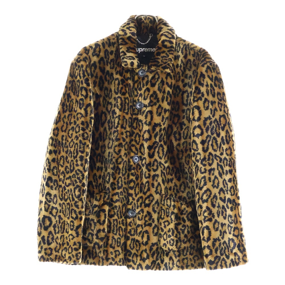 シュプリーム 16AW Leopard Faux Fur Coat レオパード フォーファー