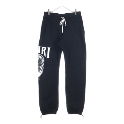 23SS CRYSTAL BALL PRINT SWEATPANTS クリスタルボールロゴ ジョガー スウェットパンツ ブラック Bランク