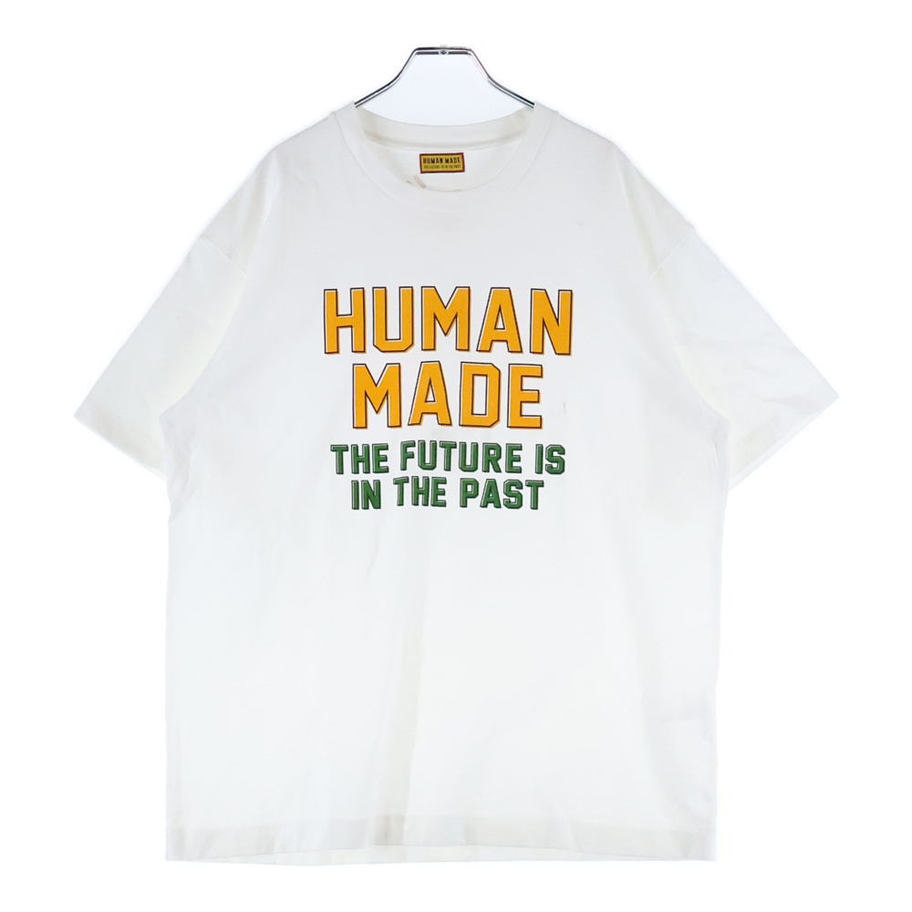 25SS GRAPHIC T-SHIRT グラフィックプリント クルーネック半袖Tシャツ カットソー ホワイト HM29CS047 Aランク