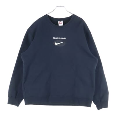 20AW ×NIKE Jewel Crewneck ナイキ ジュエル クルーネック スウェットトレーナー ブラック CW9699-010 Aランク