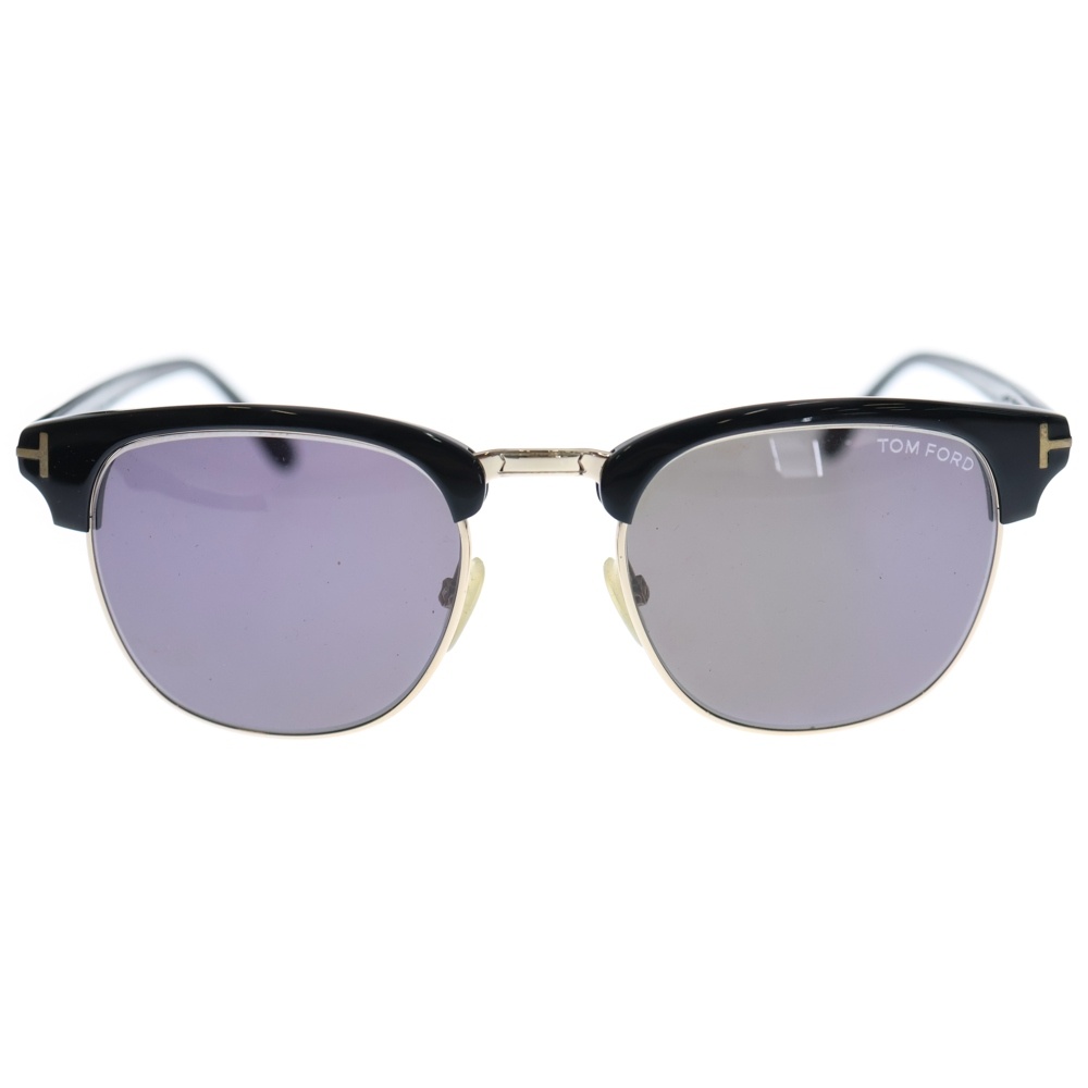 HENRY ヘンリー ウェリントン サングラス メガネ ブラック/ゴールド TF248 05N Bランク