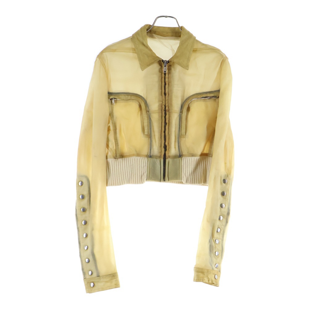 19SS Babel Little Joe Calf Skin Leather Jacket バベルリトルジョー カーフスキン レザー ジャケット クリア RR19S2713-LCT Bランク