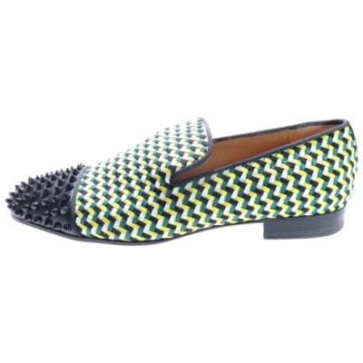 Spike Loafer スパイク ローファー ブラック/イエロー Bランク