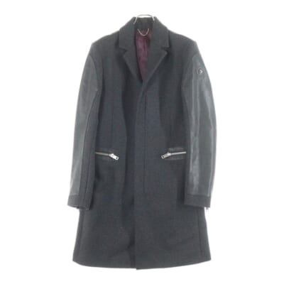 ジョンローレンスサリバン 20SS ウールダブルブレストジップコート