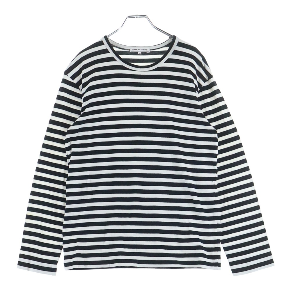 コムデギャルソン ボーダー クルーネック 長袖Tシャツ カットソー